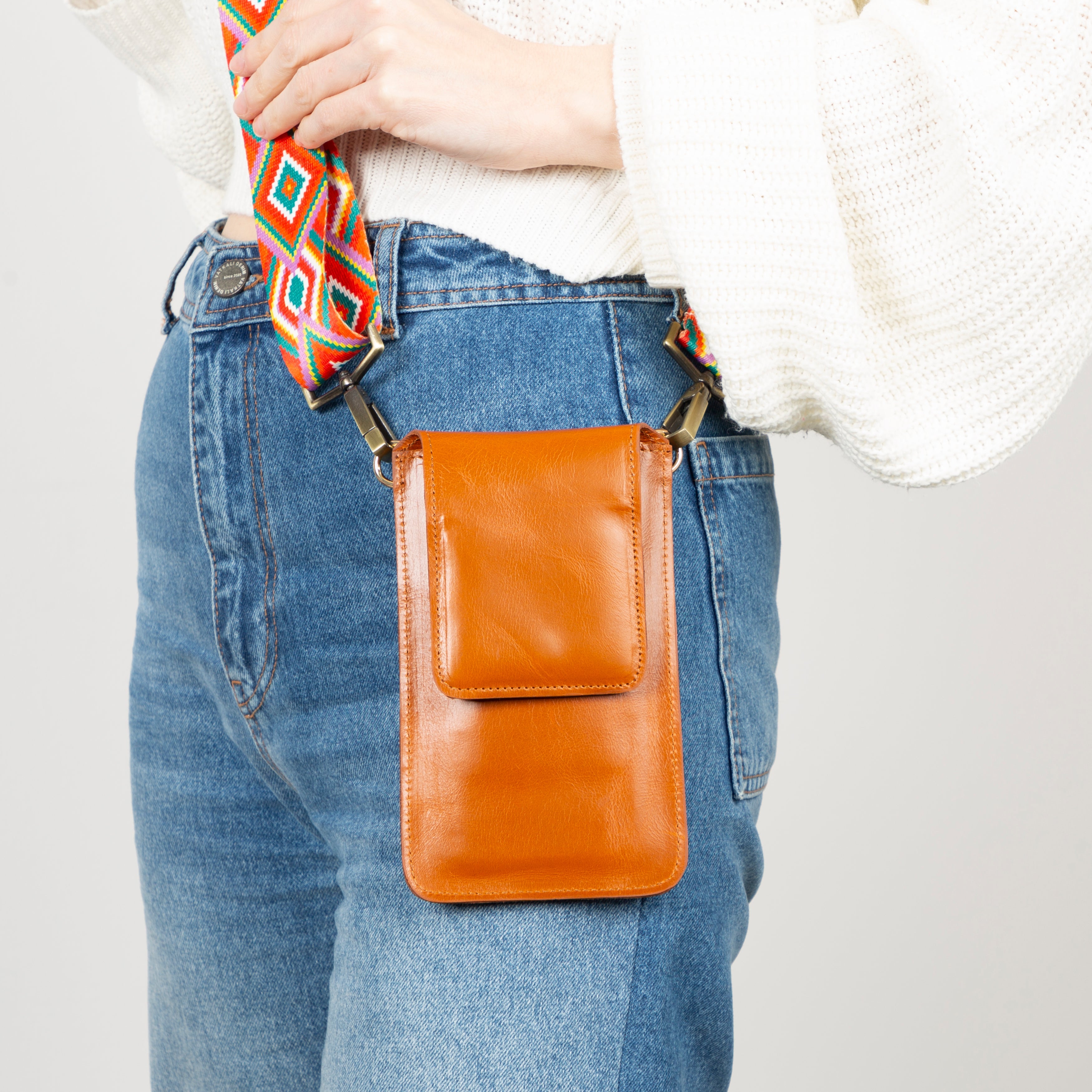 Tendenza Leather Crossbody Bag