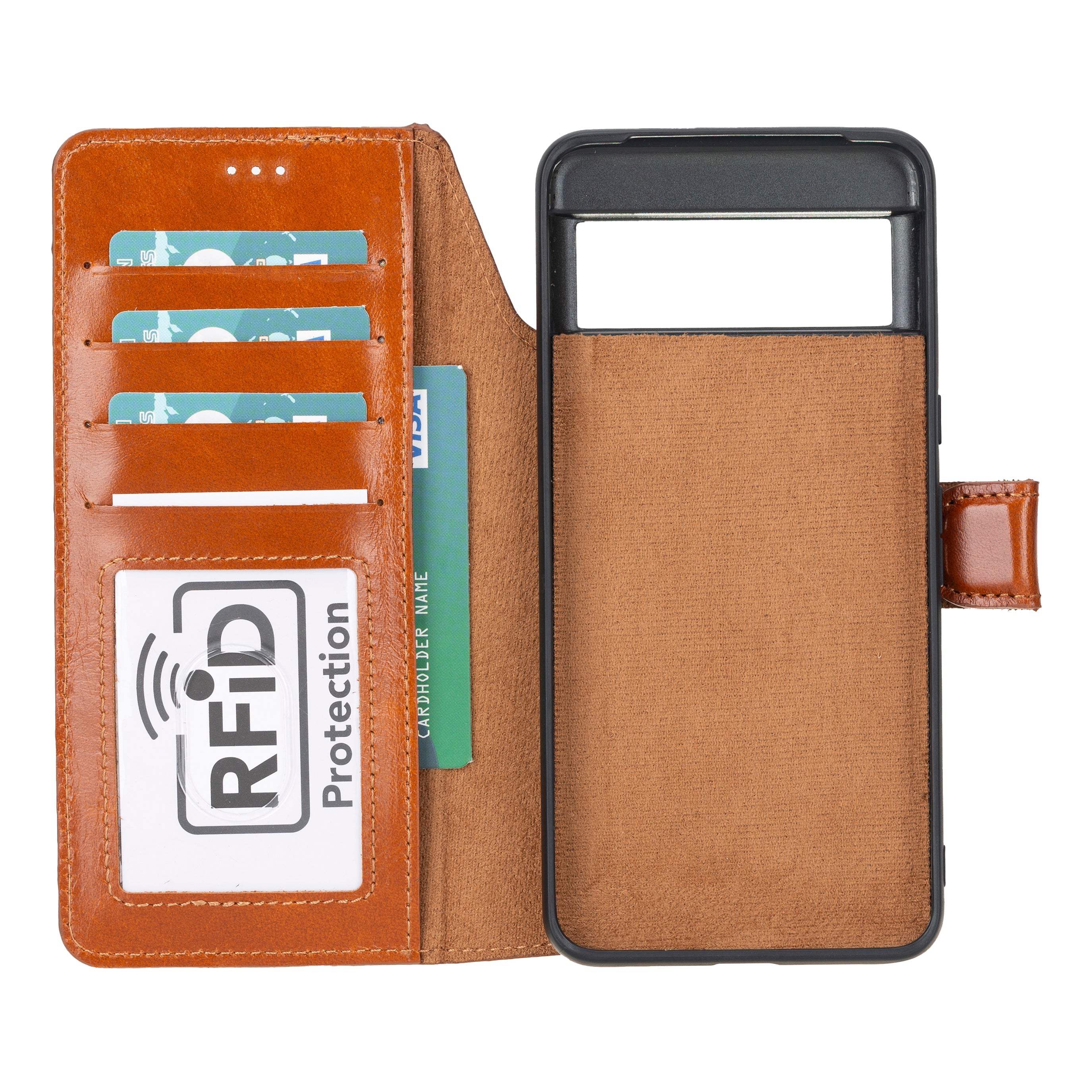 Magic Google Pixel 10 Pro Detachable Leather Wallet Case