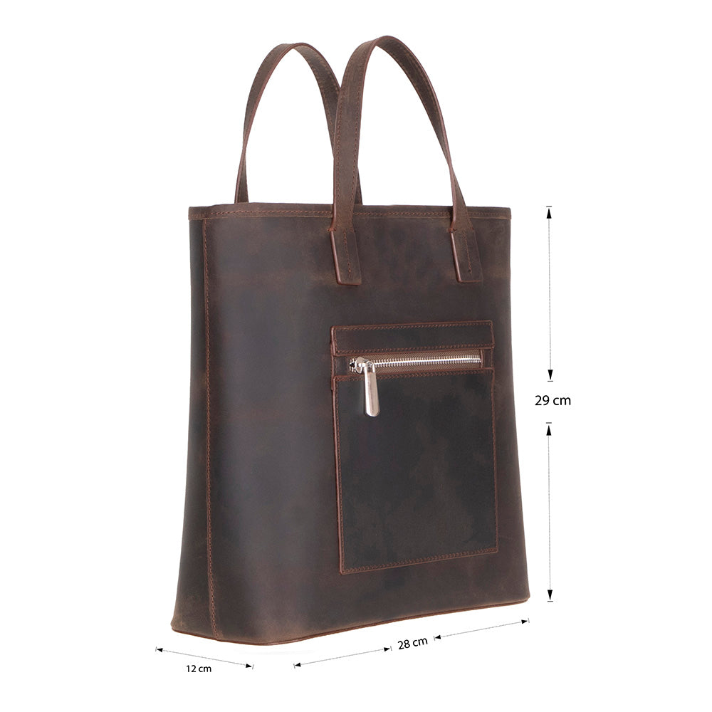 Valetto Leather Tote Bag