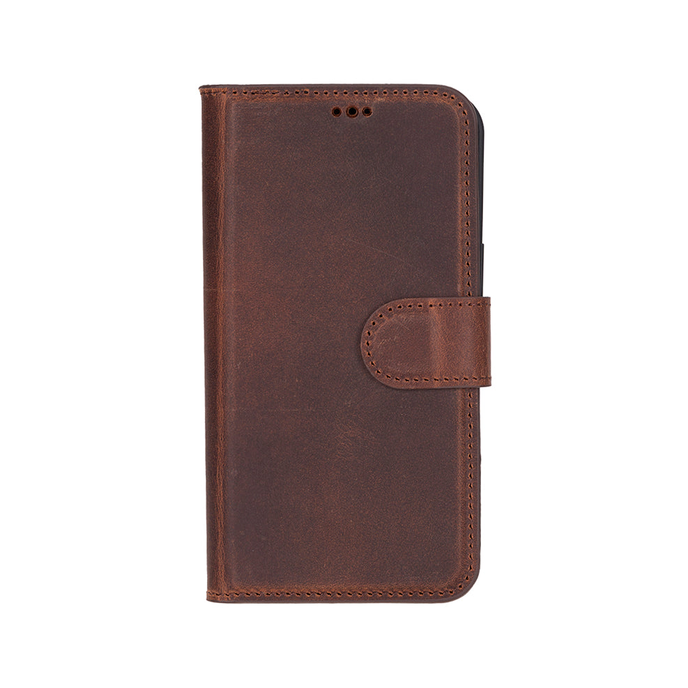 Magic iPhone 16E Detachable Leather Wallet Case