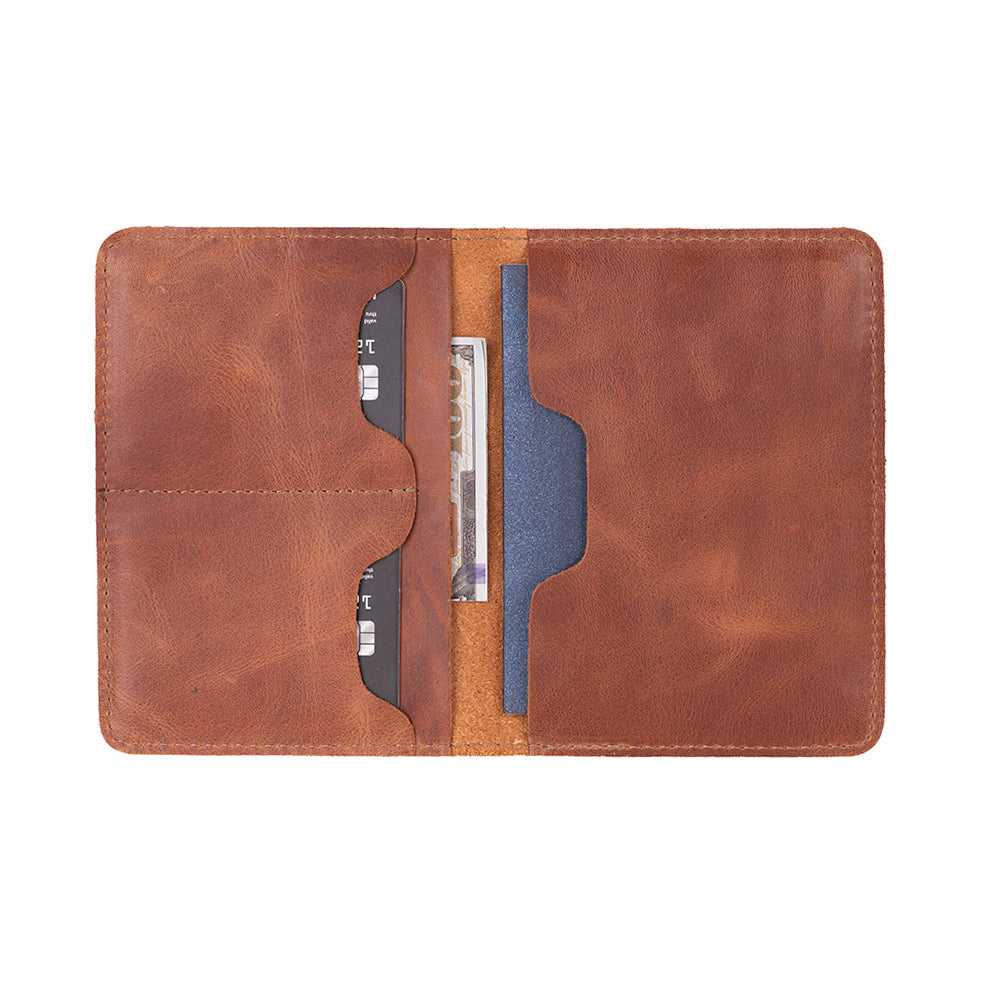 Viaggio Leather Passport Wallet