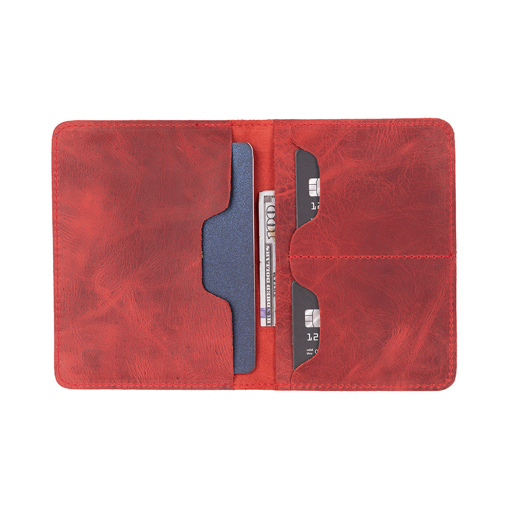 Viaggio Leather Passport Wallet