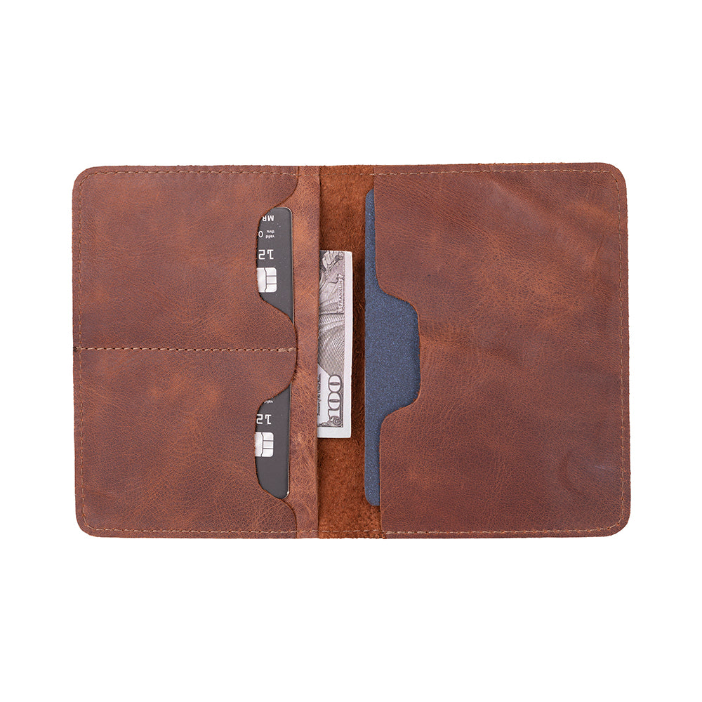 Viaggio Leather Passport Wallet
