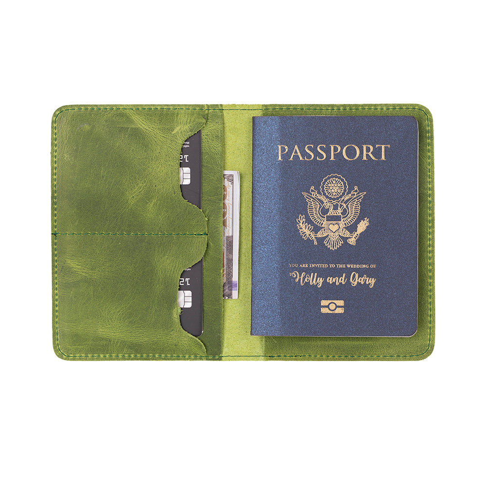 Viaggio Leather Passport Wallet