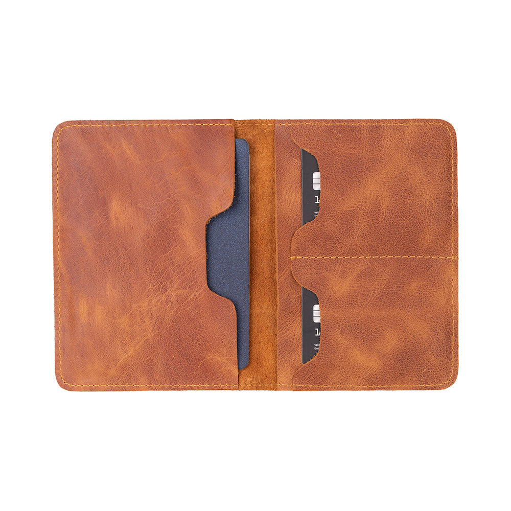 Viaggio Leather Passport Wallet