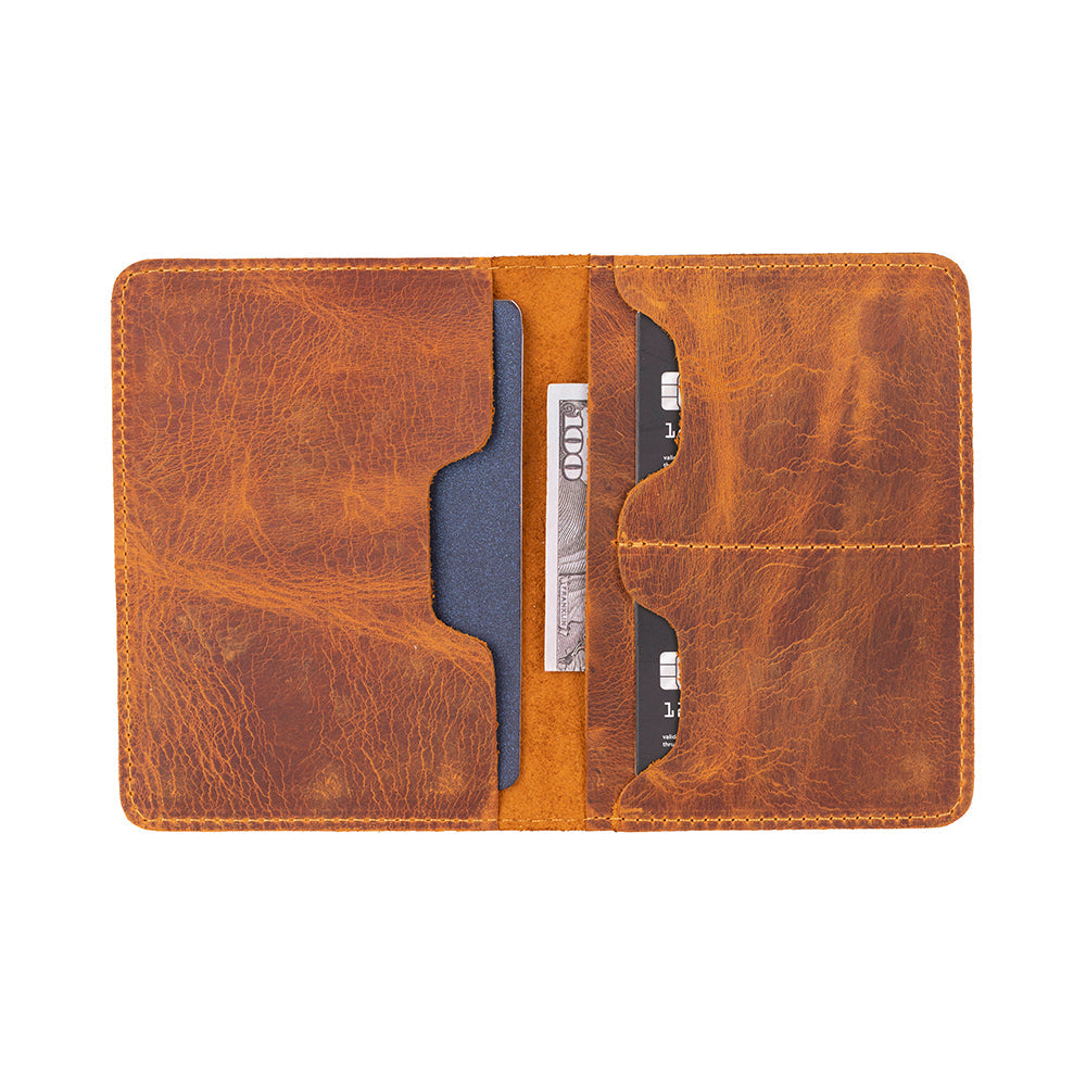 Viaggio Leather Passport Wallet