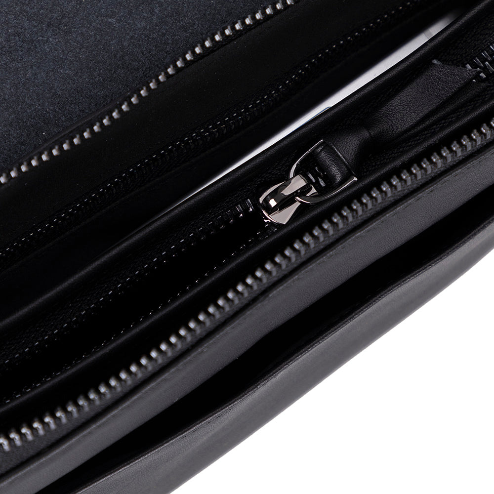 Prestige Leather Clutch Bag