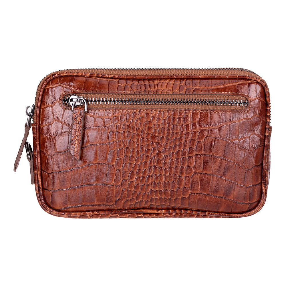 Noma Leather Clutch Bag