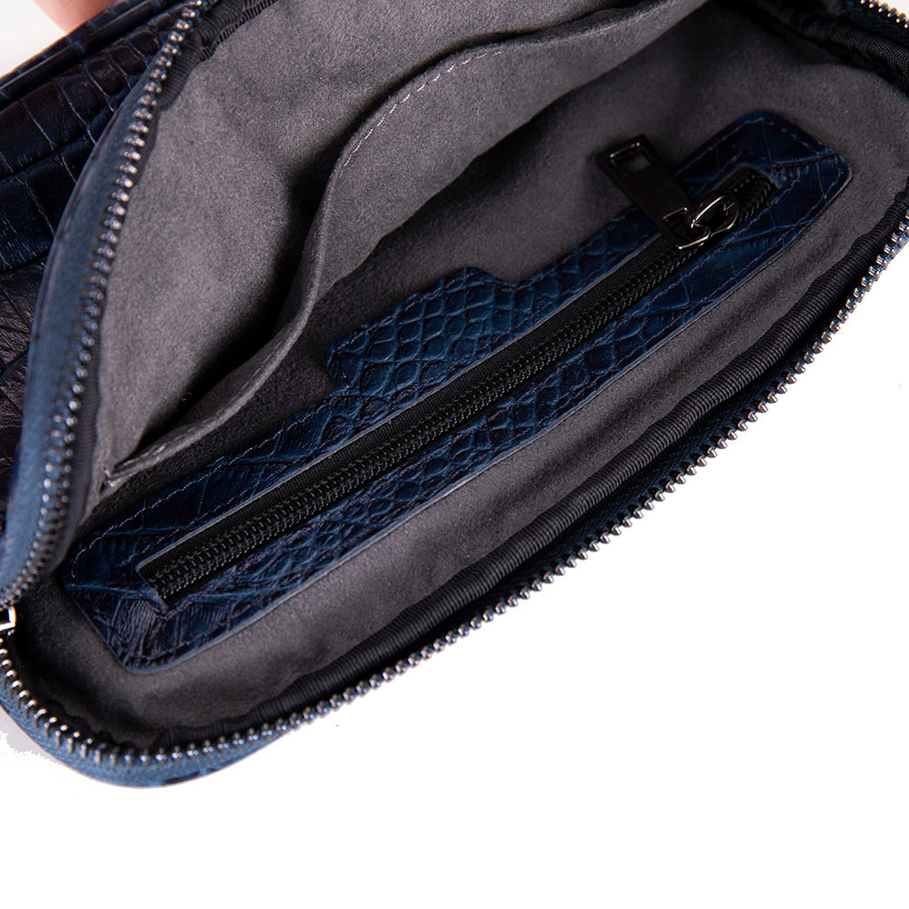 Noma Leather Clutch Bag