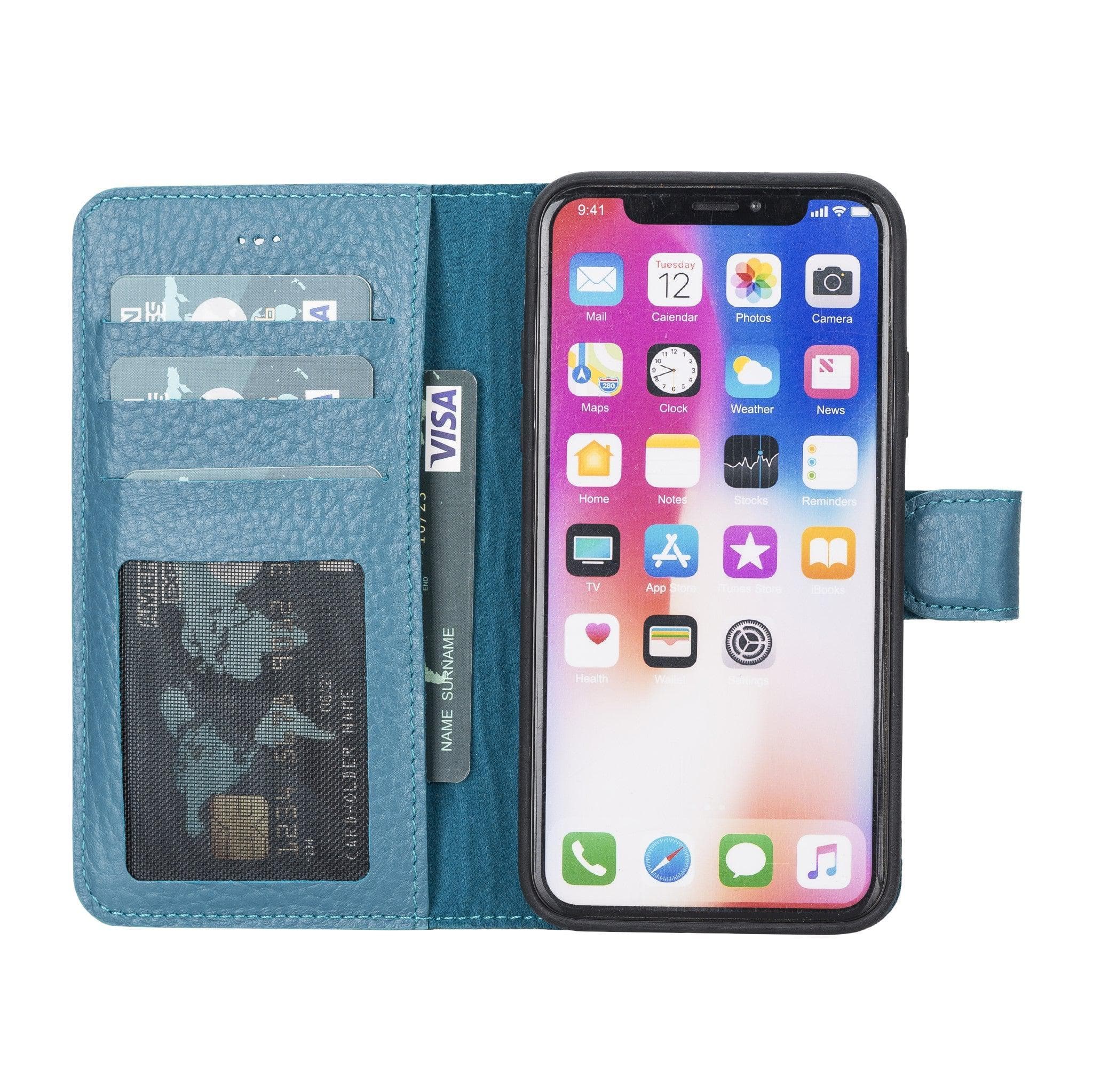 Apple iPhone X/XS Detachable Leather Case / MW