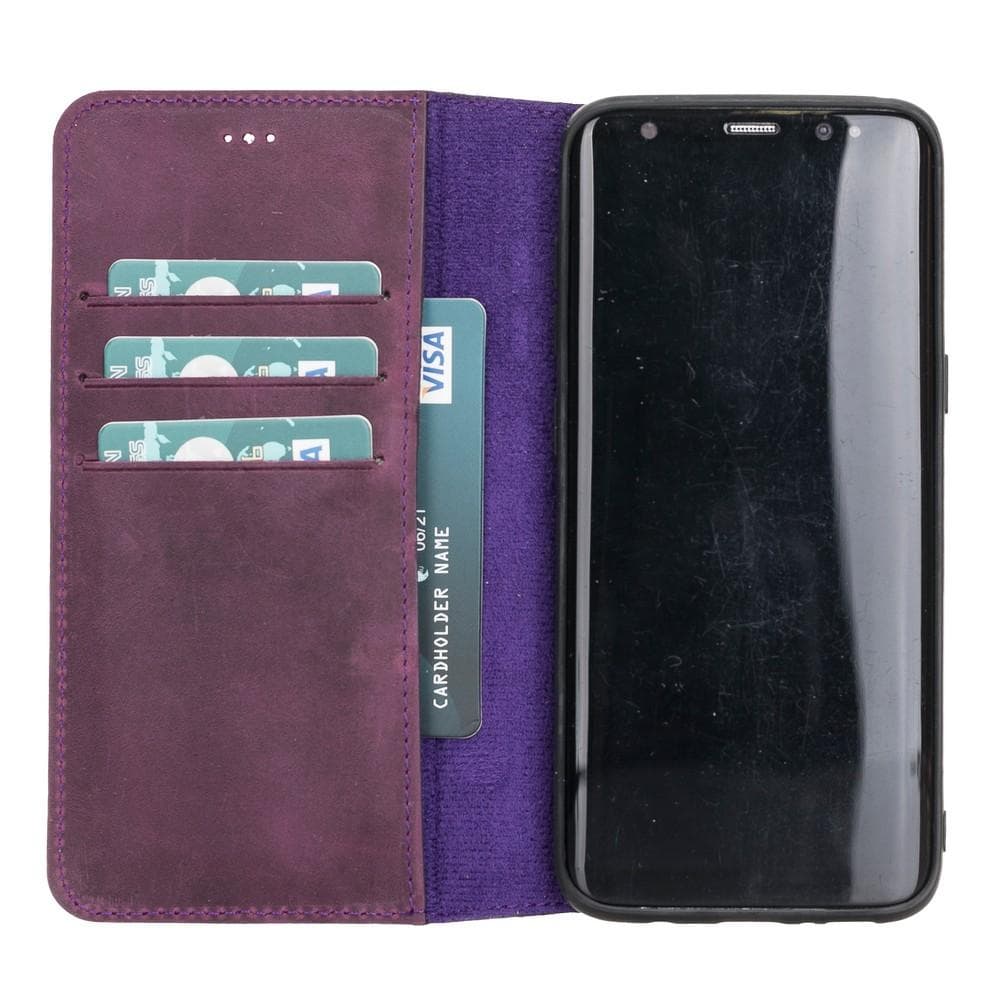 Samsung Galaxy S8 Plus Leather Case | Detachable Wallet