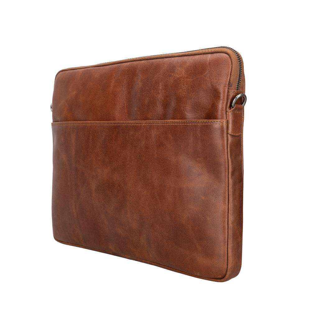 Leeds Slim Leather Laptop / Tablet Sleeve