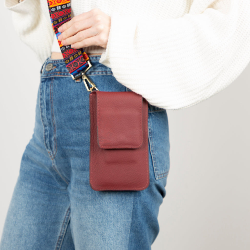 Tendenza Leather Crossbody Bag