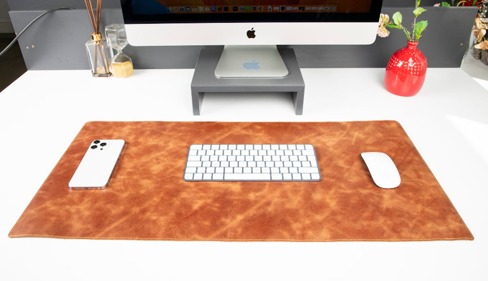 Leather Desk Mat (97 cm X 40 cm)