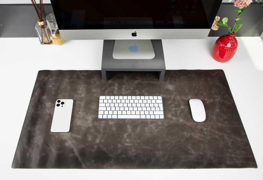 Leather Desk Mat (37 cm X 80 cm)