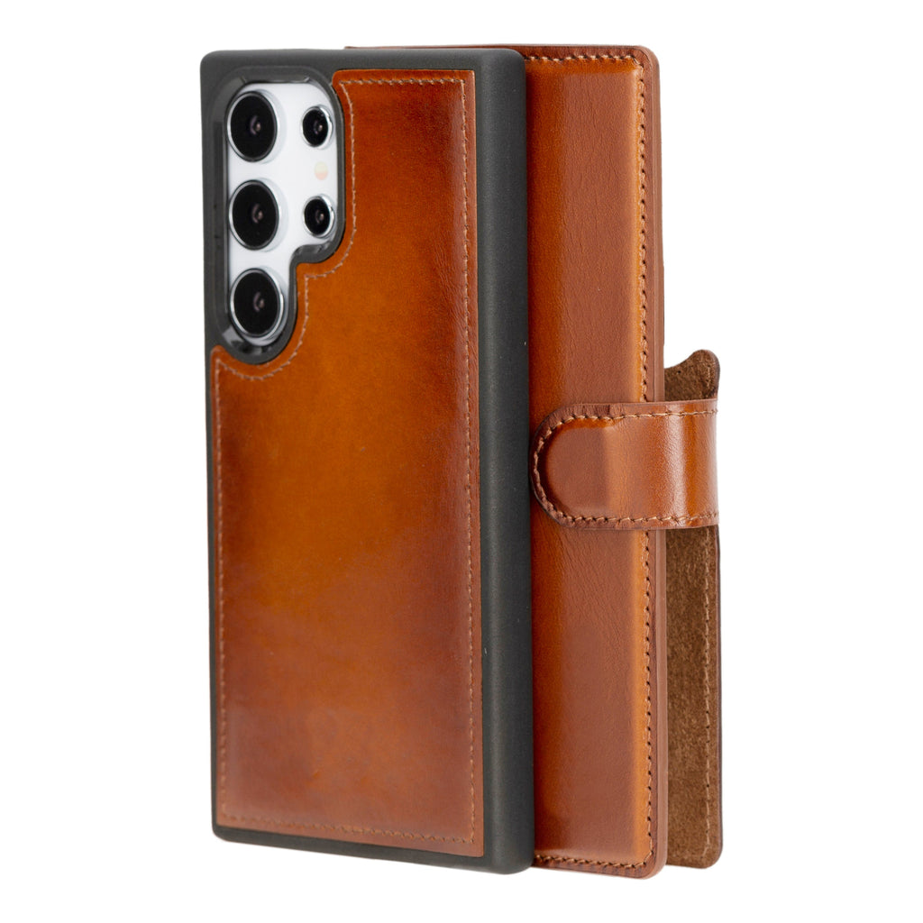 Magic Samsung Galaxy S24 Leather Detachable Wallet Case