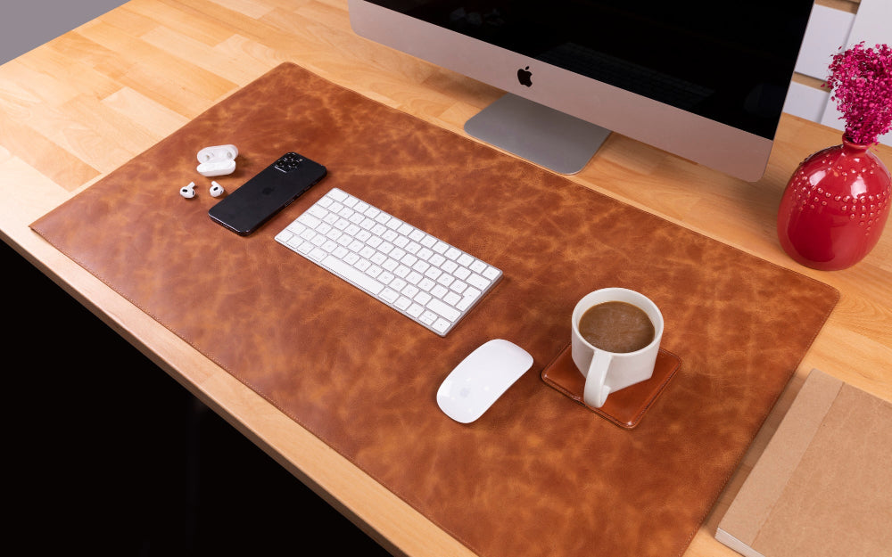 Leather Desk Mat (97 cm X 40 cm)