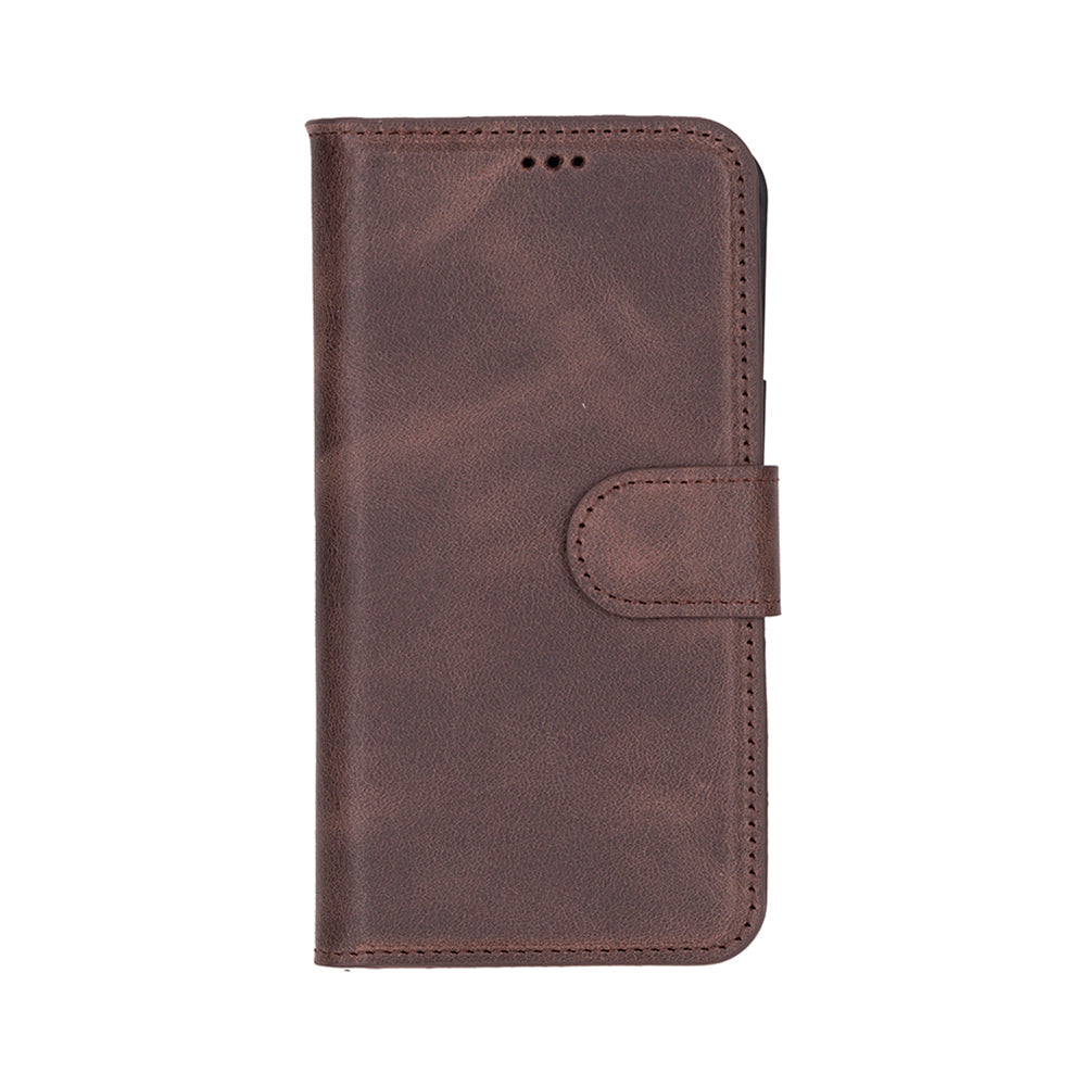 Magic iPhone 16E Detachable Leather Wallet Case