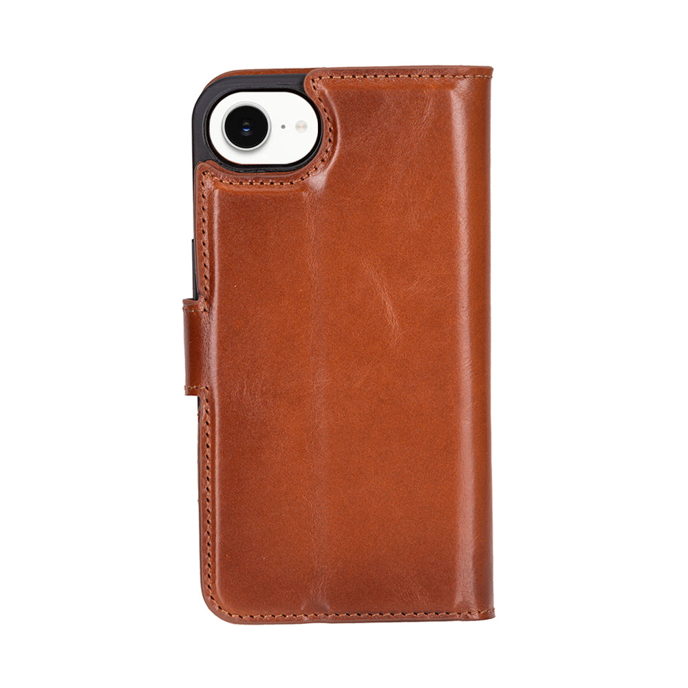 Magic iPhone 16E Detachable Leather Wallet Case