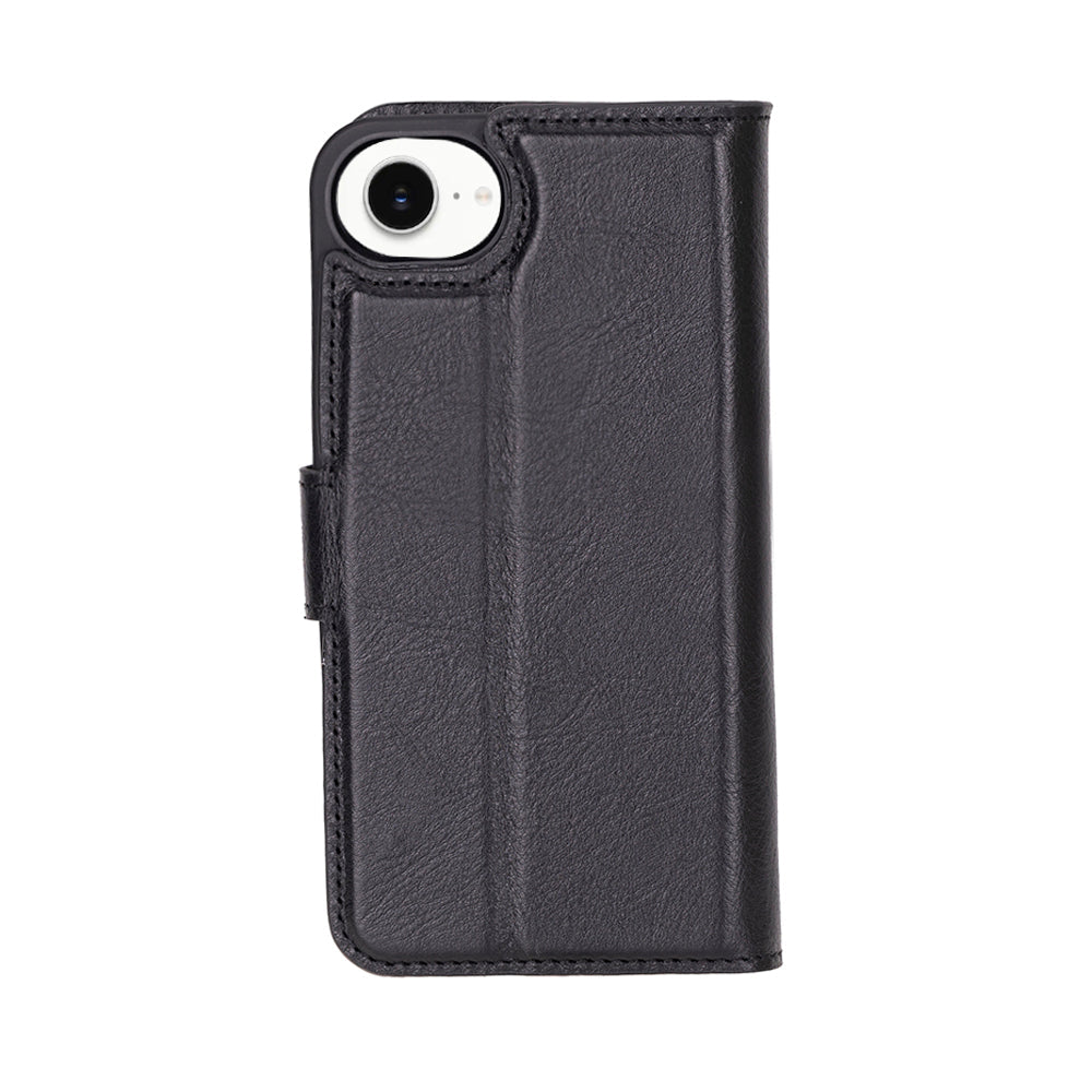 Magic iPhone 16E Detachable Leather Wallet Case