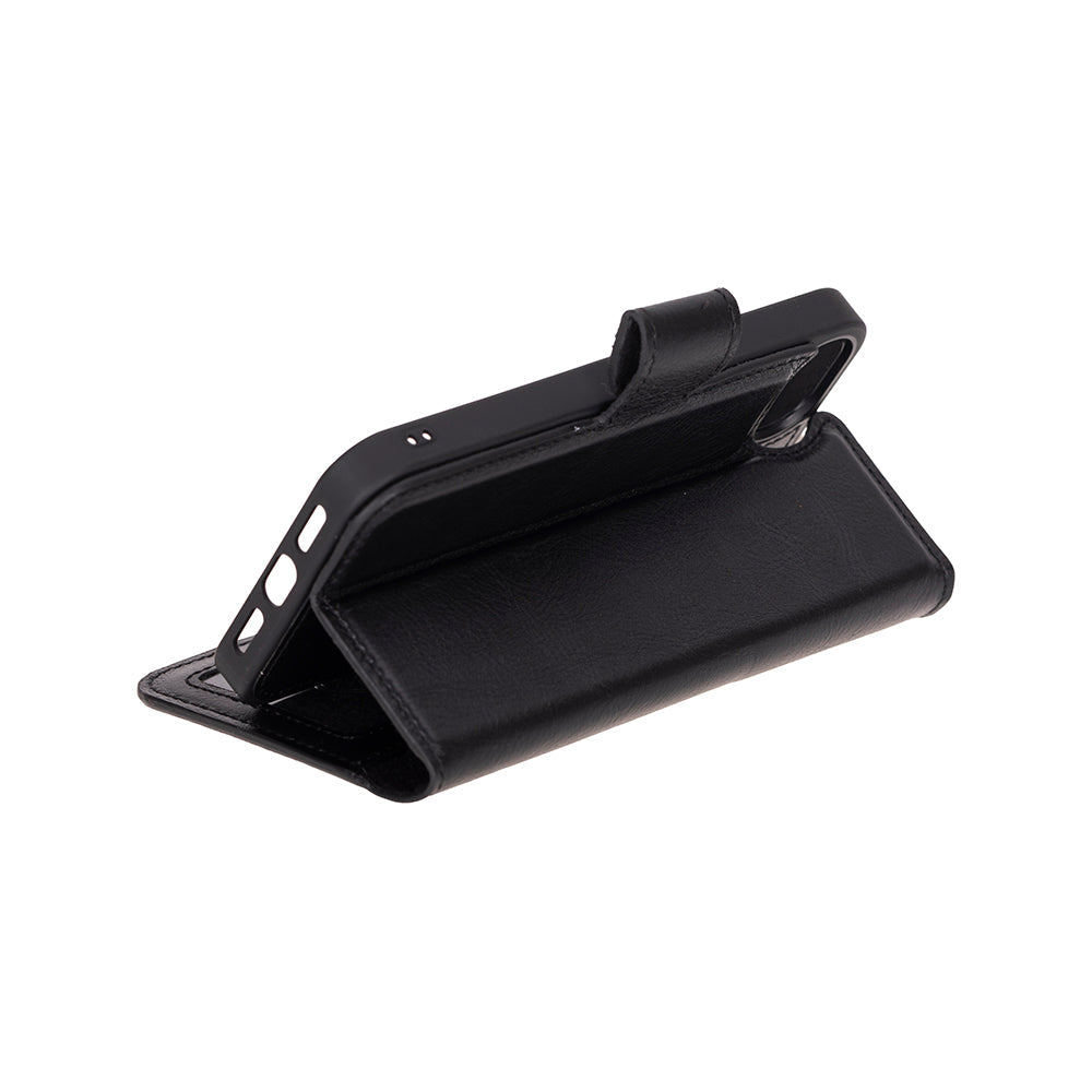 Magic iPhone 16E Detachable Leather Wallet Case