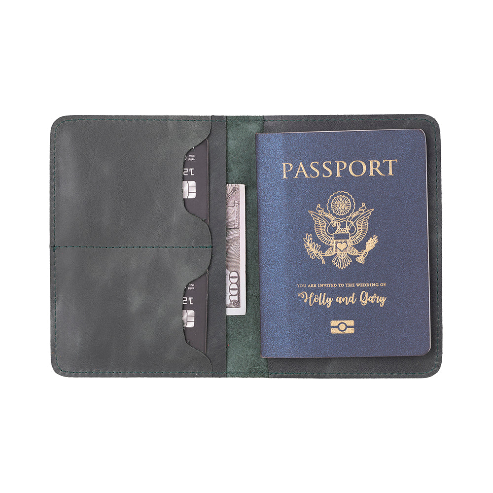 Viaggio Leather Passport Wallet