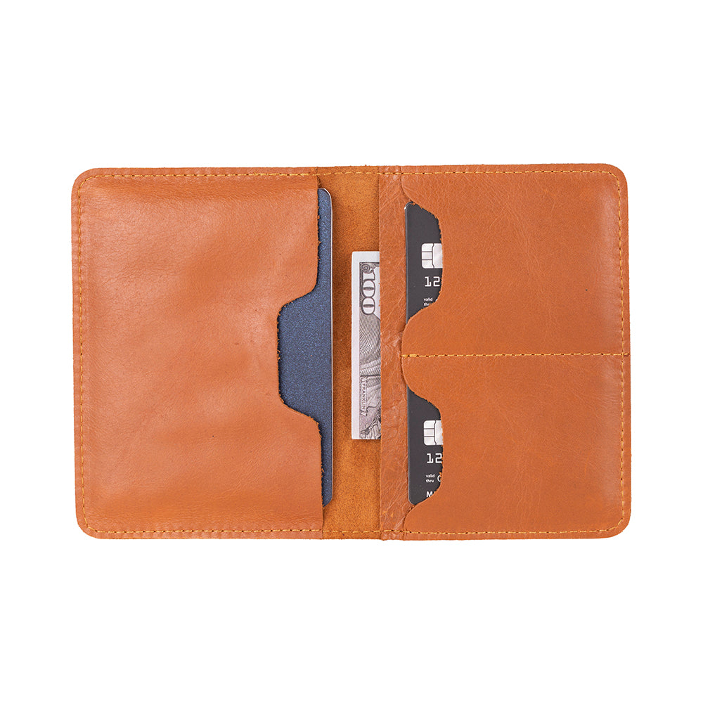 Viaggio Leather Passport Wallet