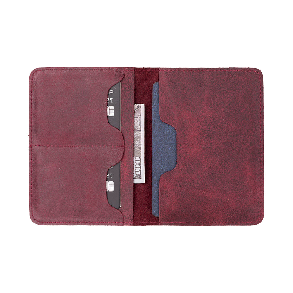 Viaggio Leather Passport Wallet