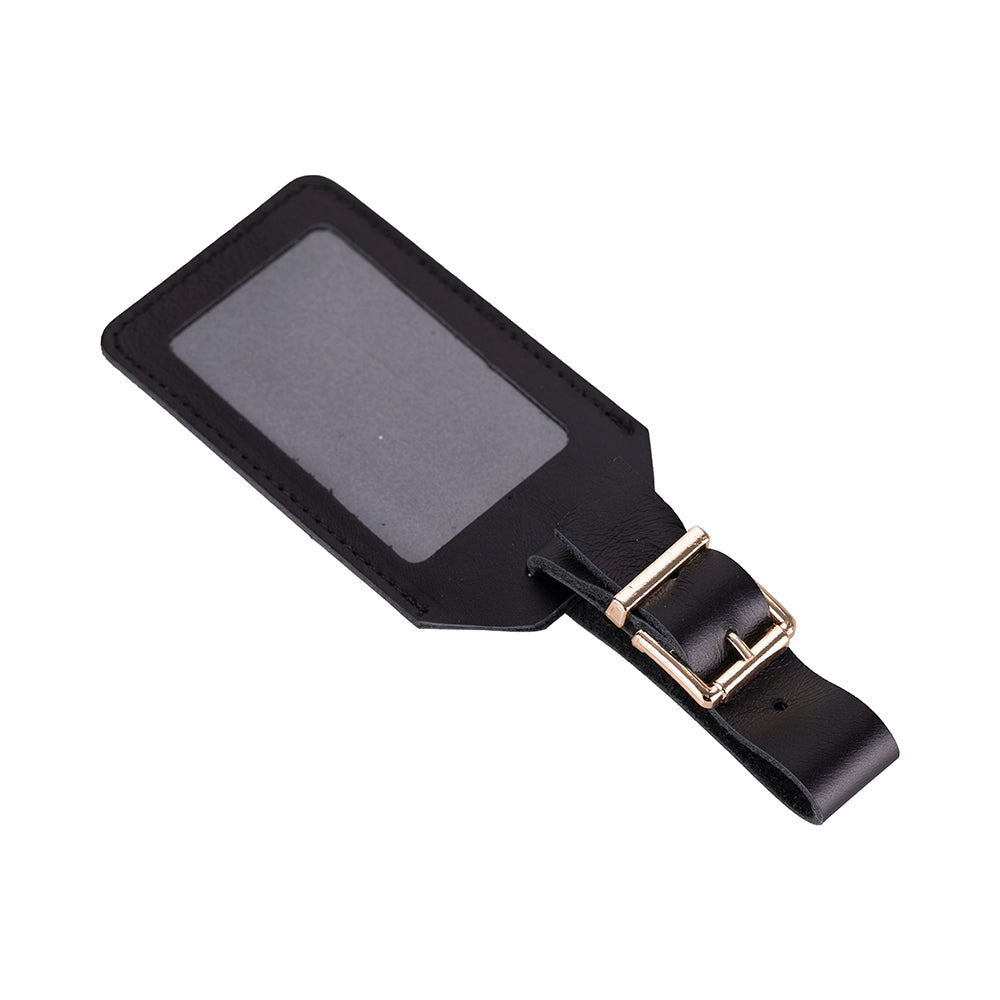 Uno Leather Luggage Tag