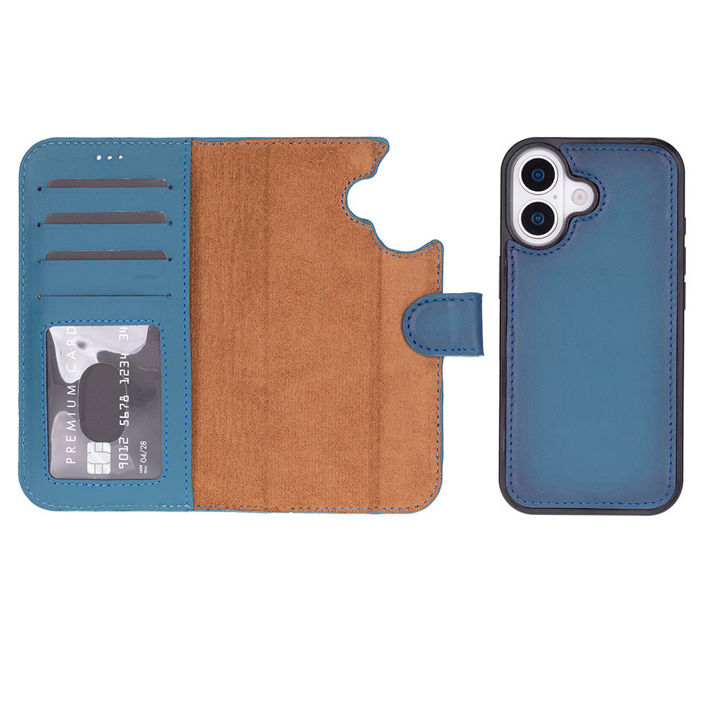 Magic iPhone 17 Leather Detachable Wallet Case