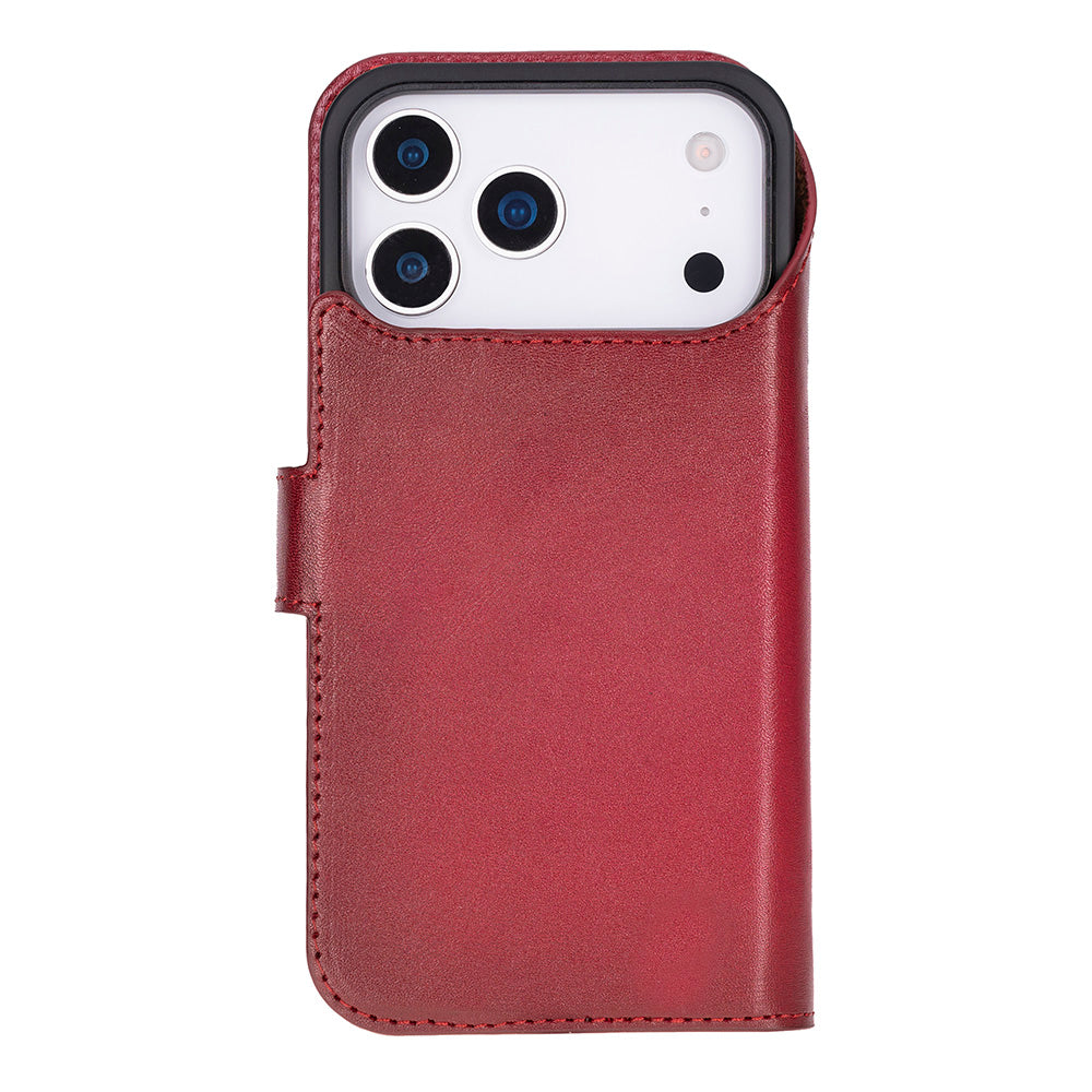 Magic iPhone 17 Pro Leather Detachable Wallet Case
