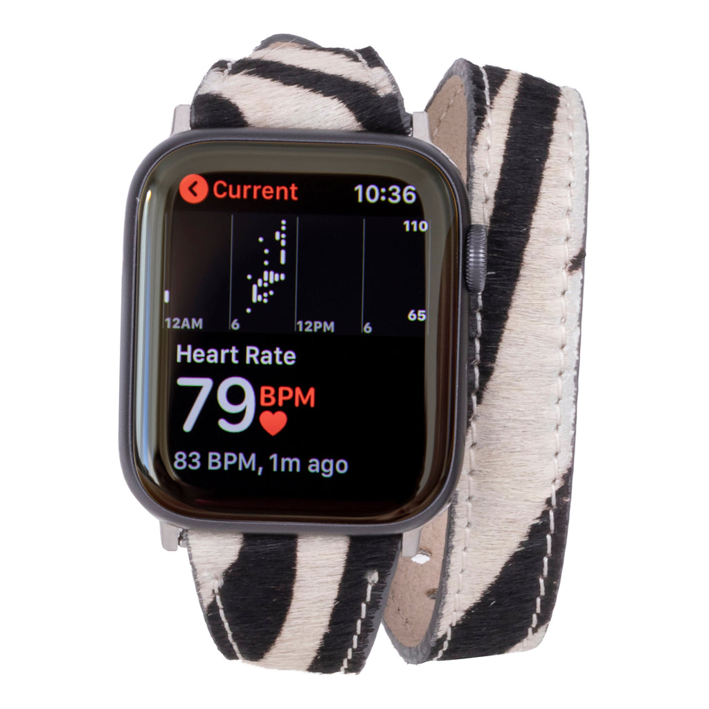 Slim Double Tour Leather Apple Watch Band