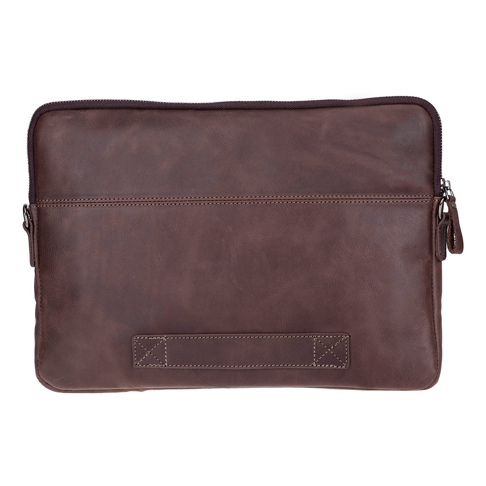 Leeds Slim Leather Laptop / Tablet Sleeve
