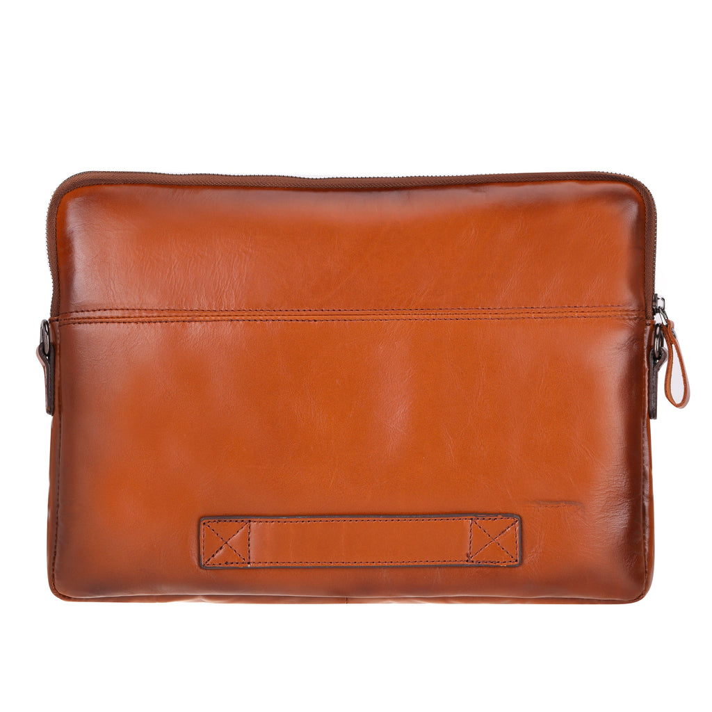 Leeds Slim Leather Laptop / Tablet Sleeve