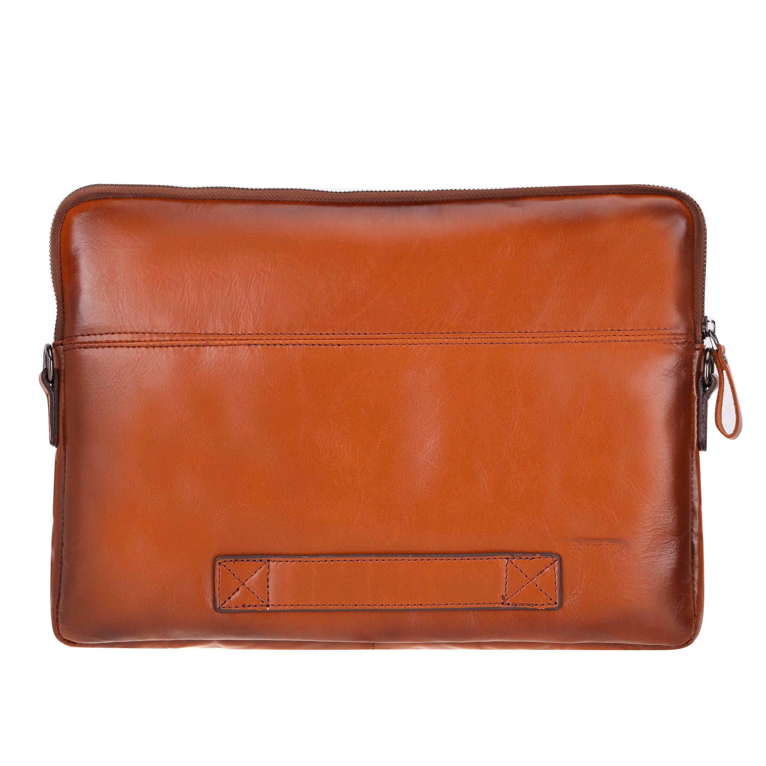 Leeds Slim Leather Laptop / Tablet Sleeve