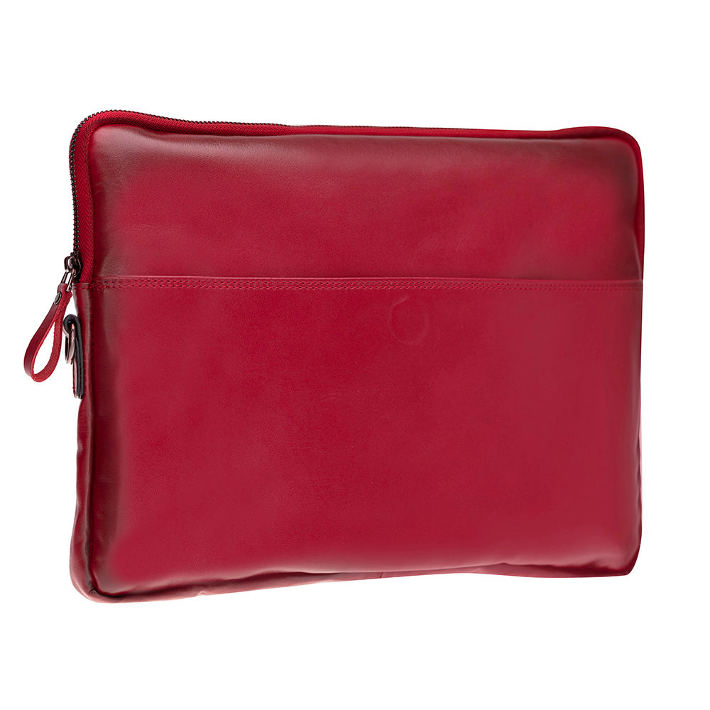 Leeds Slim Leather Laptop / Tablet Sleeve