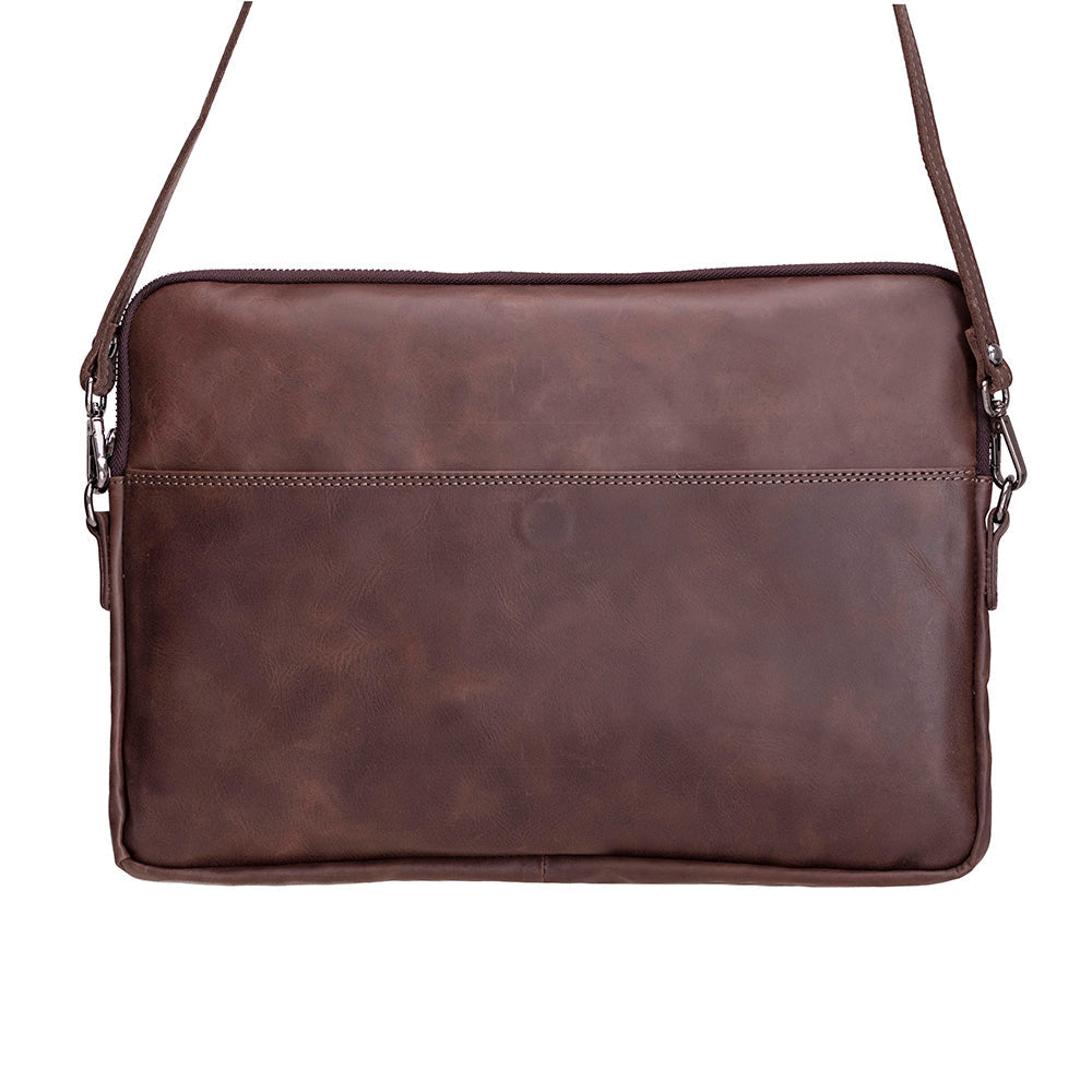Leeds Slim Leather Laptop / Tablet Sleeve
