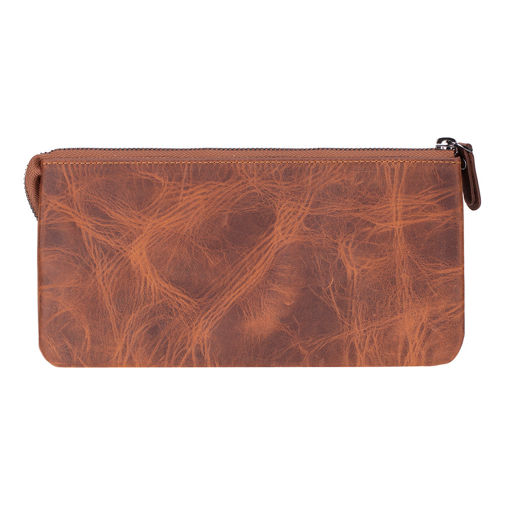 Majeste Leather Clutch Bag