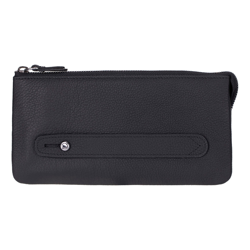 Majeste Leather Clutch Bag
