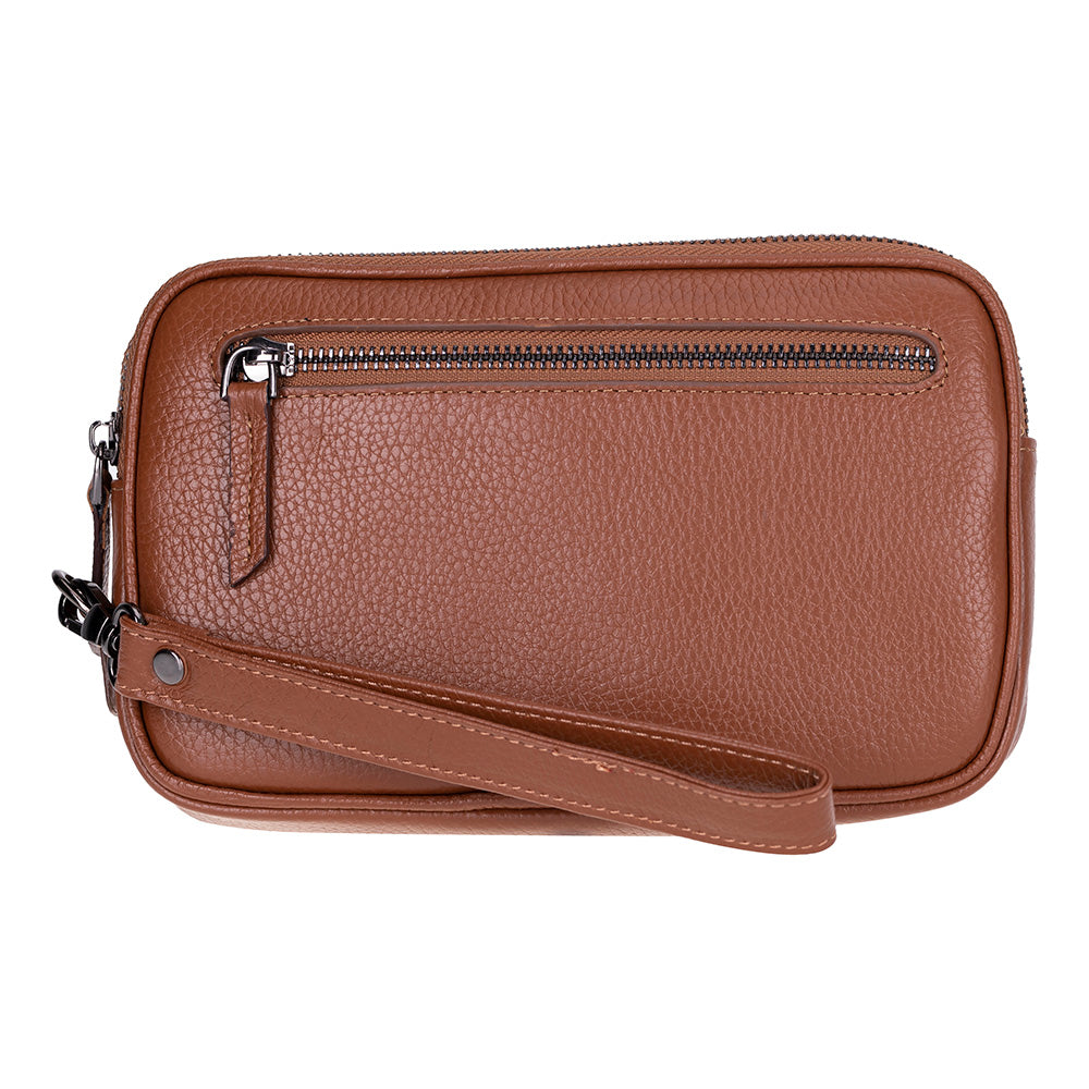 Noma Leather Clutch Bag