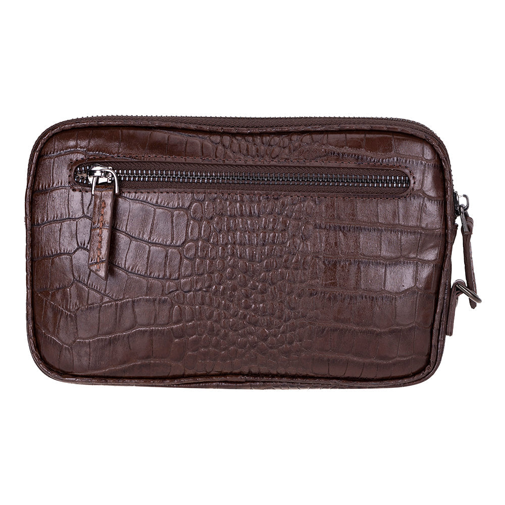 Noma Leather Clutch Bag