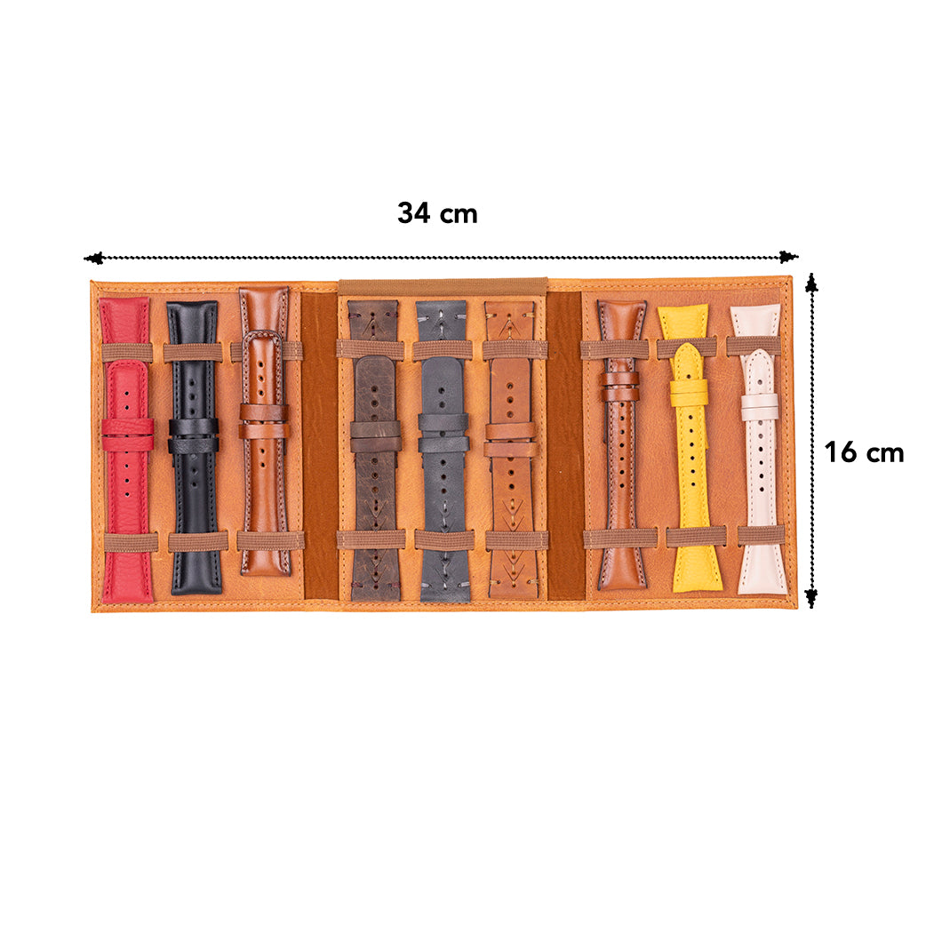 Triple Watch Band Leather Organizer
