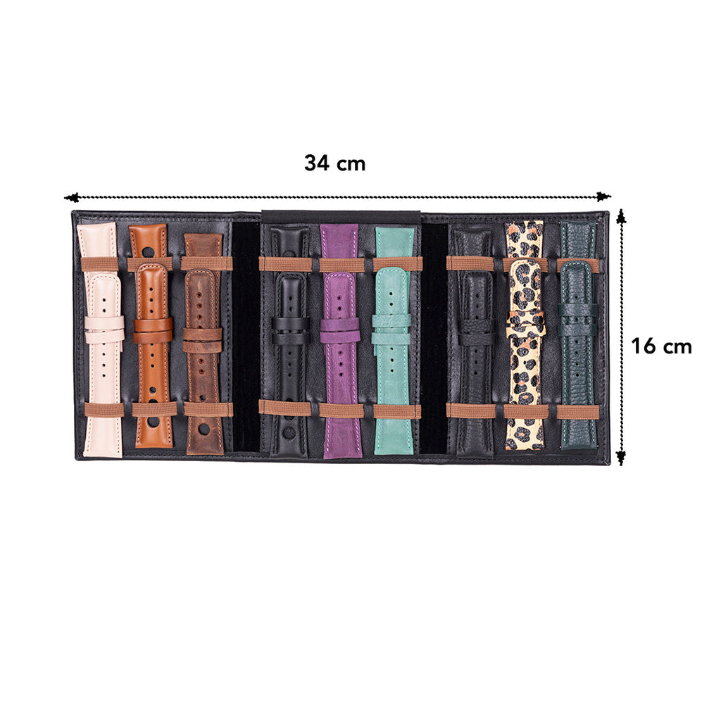 Triple Watch Band Leather Organizer