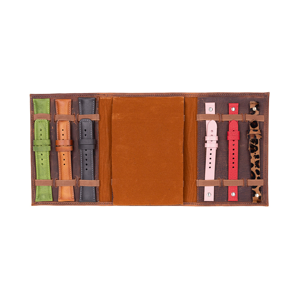 Triple Watch Band Leather Organizer