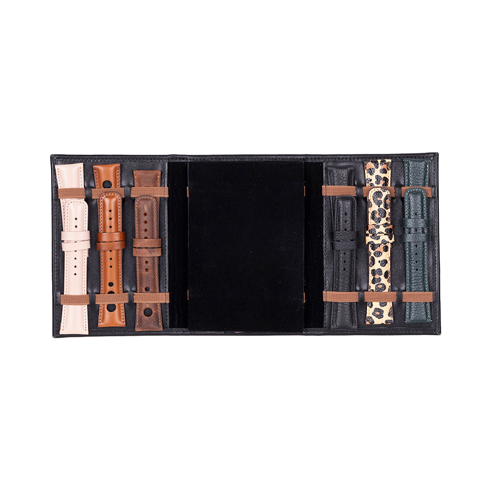 Triple Watch Band Leather Organizer