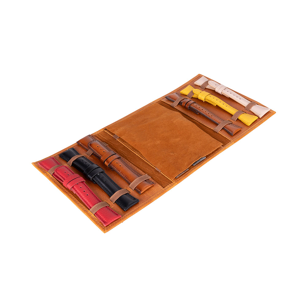 Triple Watch Band Leather Organizer