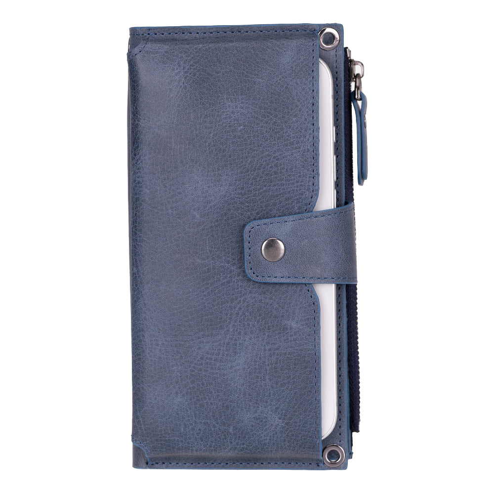 Lozan Strap Leather Crossbody Wallet