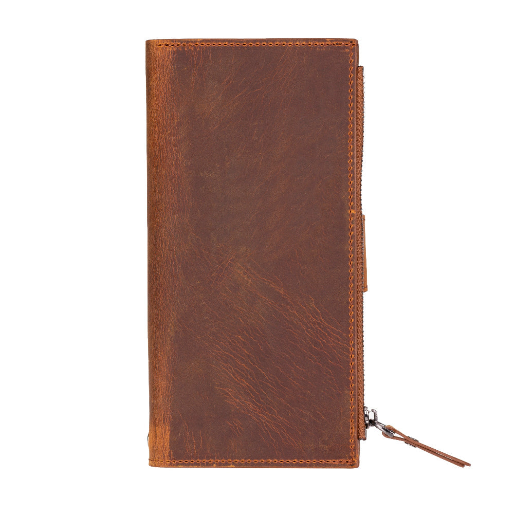 Lozan Strap Leather Crossbody Wallet